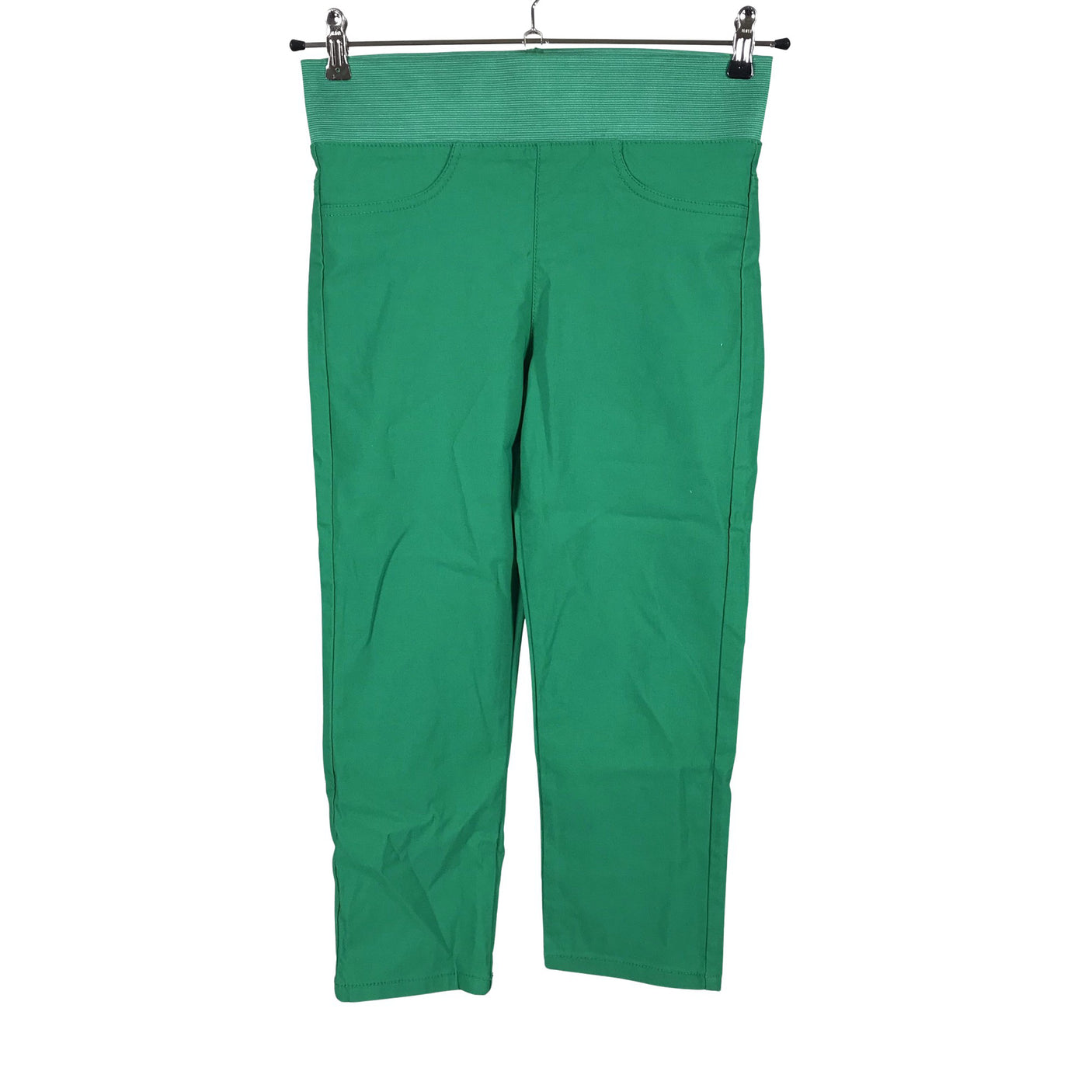 Unisex Free Quent - Capri pants, size 36 - Green (1)
