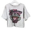 Unisex Lindex - T-shirt, size 134 - 140 - Gray ()