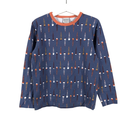 Unisex NOSH - Tricot shirt, size 122 - 128 - Blue ()