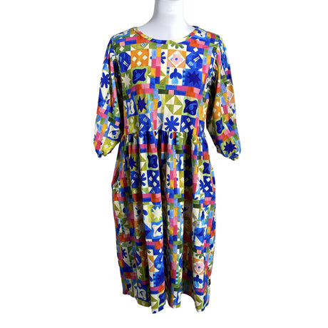 Unisex Aarrelabel - Tricot dress, size 40 - Blue ()