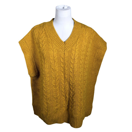 Unisex Nanso - Knit vest, size 40 - Yellow ()