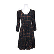 Unisex Nümph - Schiffon dress, size 36 - Black ()