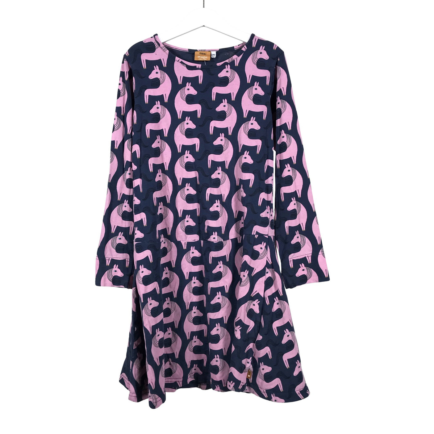 Unisex me&i - Tricot dress, size 146 - 152 - Blue (1)