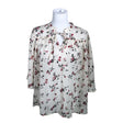 Unisex Kaffe - Short-sleeved blouse, size 38 - Beige ()