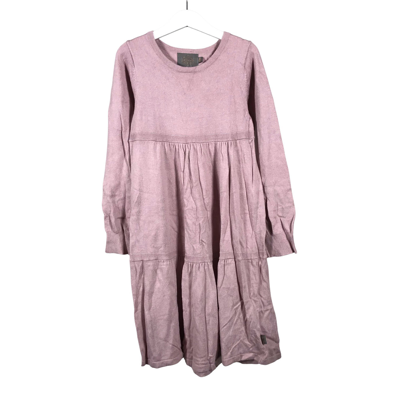 Unisex Creamie - Knit dress, size 122 - 128 - Light pink (1)