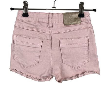 Unisex POMPdeLUX - Denim shorts, size 110 - 116 - Light pink (2)