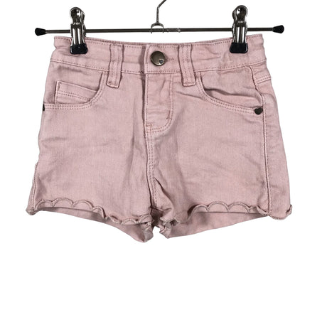 Unisex POMPdeLUX - Denim shorts, size 110 - 116 - Light pink ()