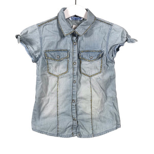 Unisex Mayoral - Denim shirt, size 104 - 110 - Light blue (1)