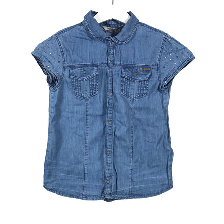Unisex Mayoral - Denim shirt, size 122 - 128 - Blue ()
