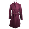 Unisex Ted Baker - Wool coat, size 34 - Wine red ()