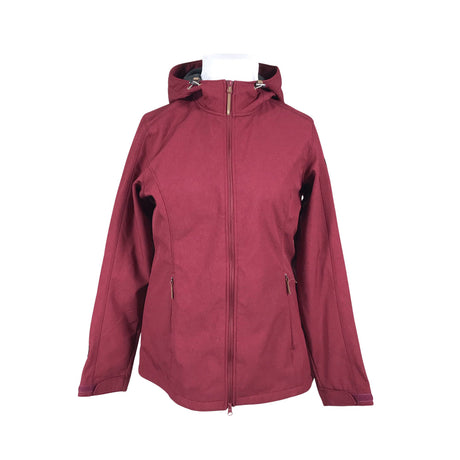 Unisex Icepeak - Soft shell jacket, size 44 - Wine red ()