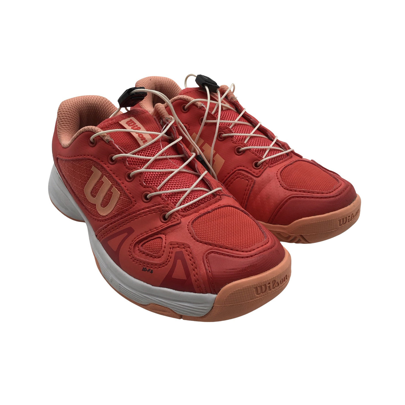 Unisex Wilson - Indoor sports shoes, size 33 - Orange (2)