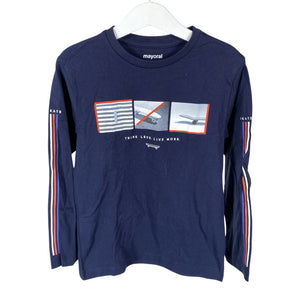 Unisex Mayoral - Tricot shirt, size 116 - 122 - Blue (1)