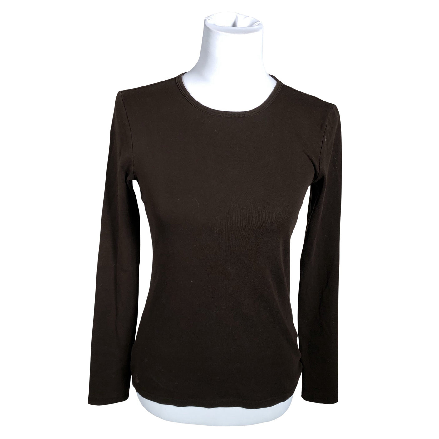 Unisex Lauren Ralph Lauren - Tricot shirt, size 36 - Brown (1)