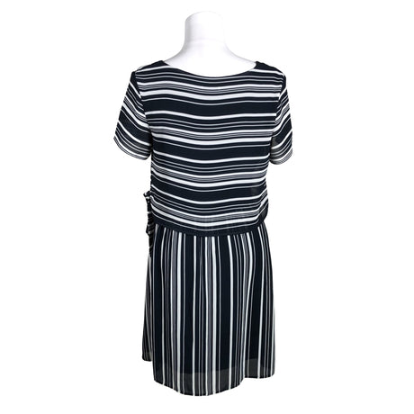 Unisex Tom Tailor - Schiffon dress, size 38 - Blue (2)