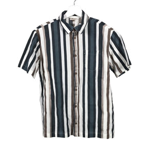 Unisex POMPdeLUX - Collared shirt, size 158 - 164 - Green (1)