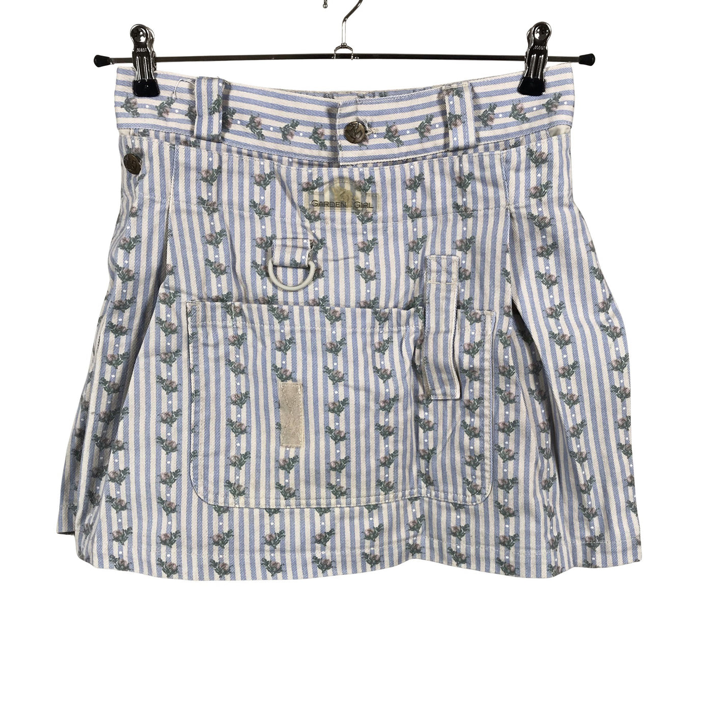 Unisex Garden Girl - Denim shorts, size 34 - Blue (1)