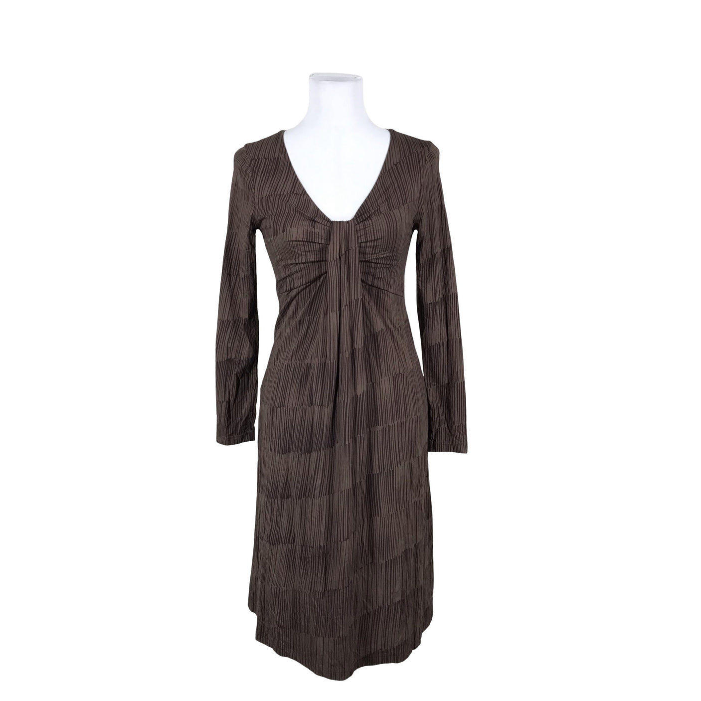Unisex Nanso - Tricot dress, size 34 - Brown (1)