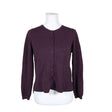 Unisex Cut & Pret - Cardigan, size 38 - Violet ()