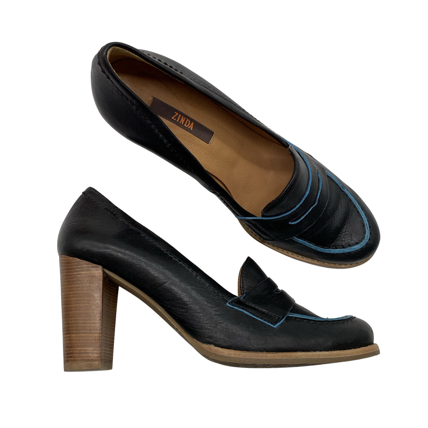 Unisex Zinda - High heels, size 38 - Black (1)