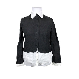 Unisex Bitte Kai Rand - Collared shirt, size 42 - Gray (1)