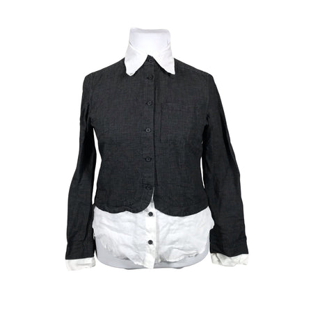 Unisex Bitte Kai Rand - Collared shirt, size 42 - Gray ()