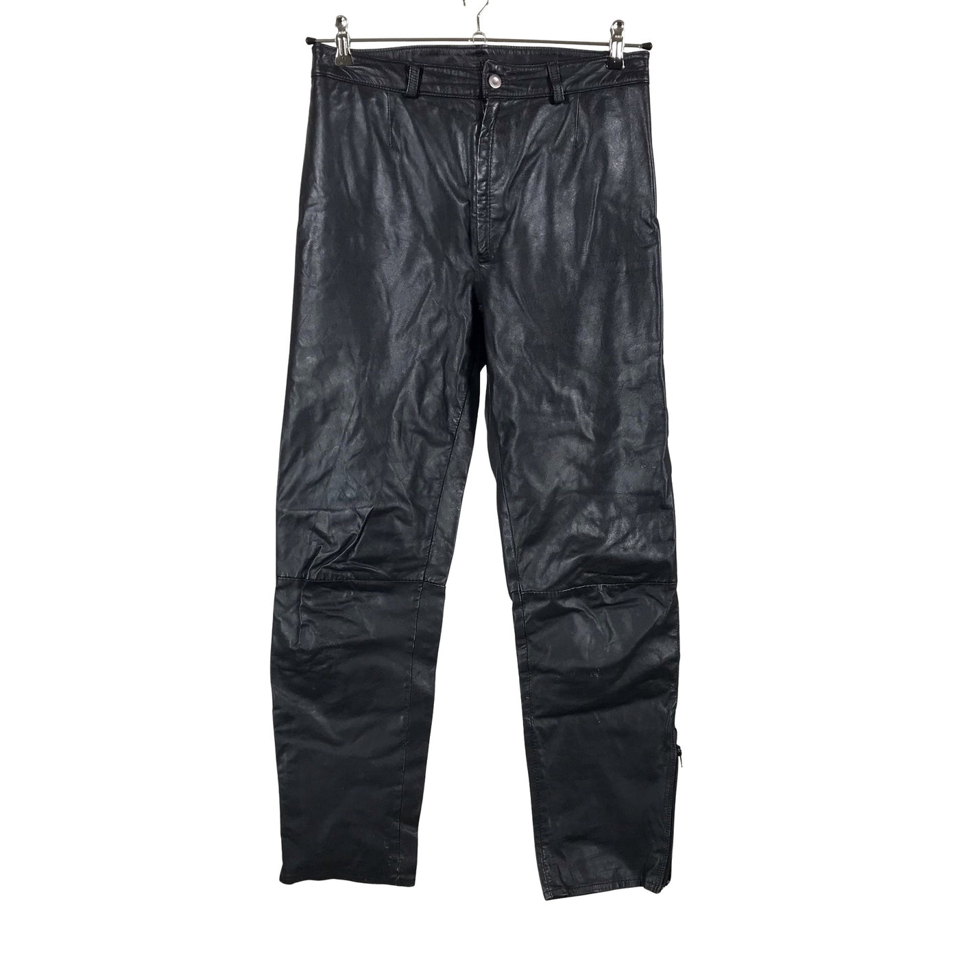 Unisex Mokka-Nappa - Leather pants, size 36 - Black (1)