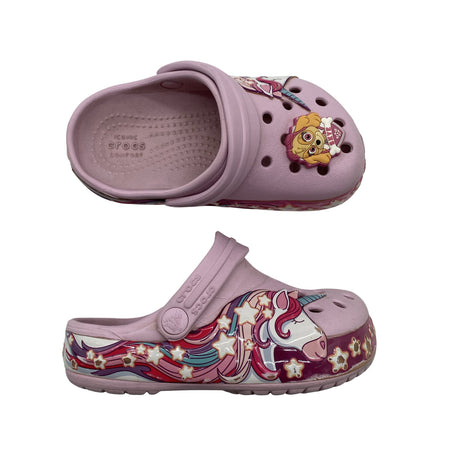 Unisex Crocs - Slip-on shoes, size 25 - Light pink ()