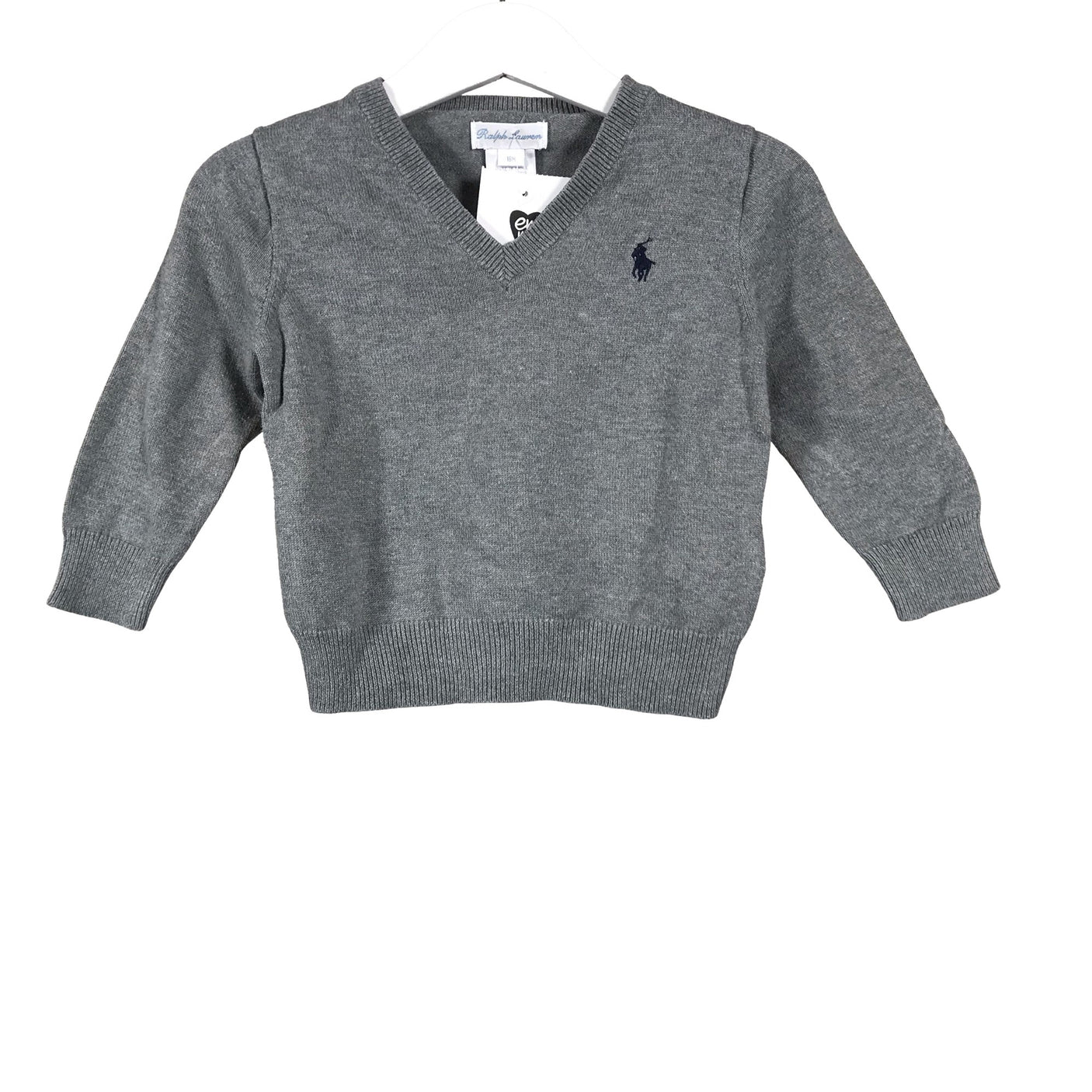 Unisex Ralph Lauren - Sweater, size 80 - 86 - Gray (1)