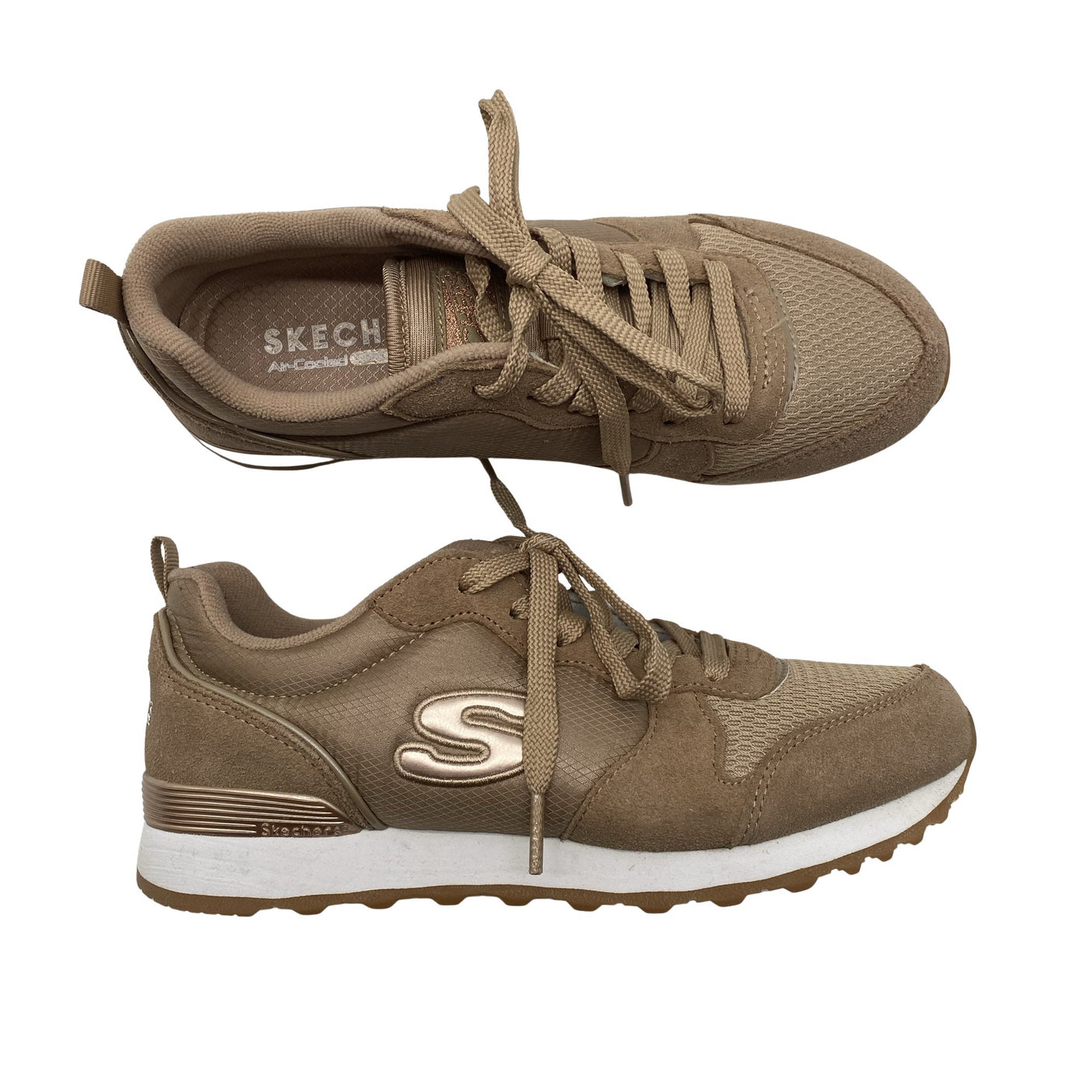 Unisex Skechers - Casual sneakers, size 37 - Brown (1)