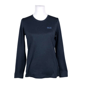 Unisex Jack Wolfskin - Sports shirt, long sleeve, size 38 - Blue (1)