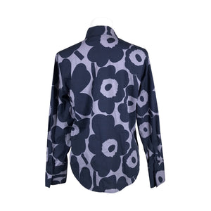 Unisex Marimekko - Collared shirt, size 40 - Blue (3)