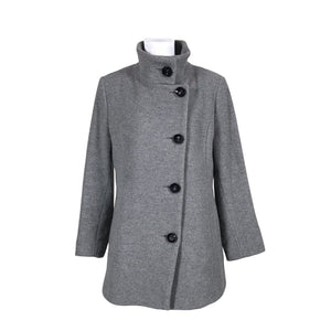 Unisex S.T.I - Wool coat, size 38 - Gray (1)