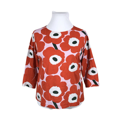 Unisex Marimekko - Tricot shirt, size 42 - Orange ()