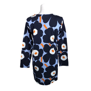 Unisex Marimekko - Tricot dress, size 38 - Blue (2)