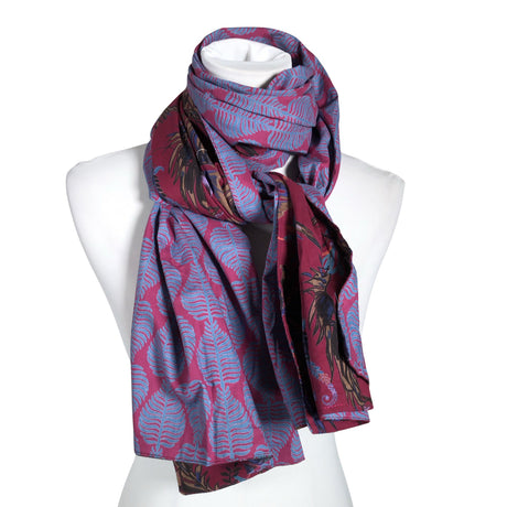Unisex Zen Ethic - Scarf, size Maxi - Violet ()