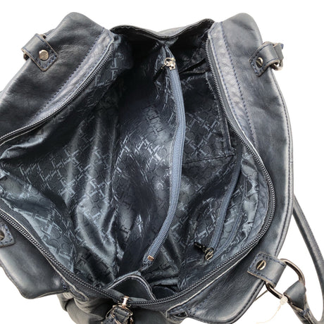 Unisex Claudio Ferrici - Handbag, size Midi - Blue (2)