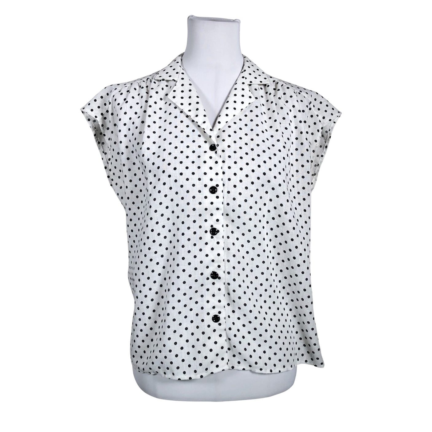 Unisex Figurette - Short-sleeved blouse, size 40 - White (4)