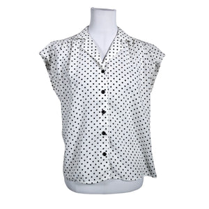 Unisex Figurette - Short-sleeved blouse, size 40 - White (4)