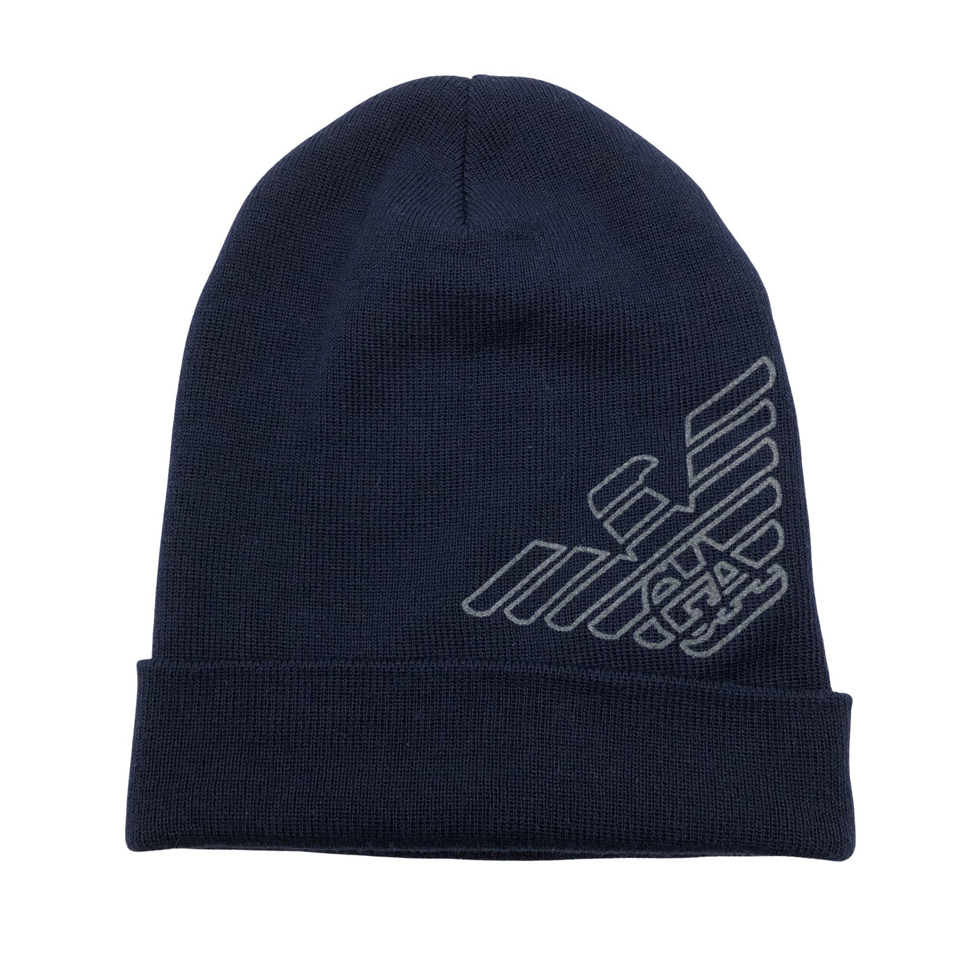Unisex Emporio Armani - Lightweight beanie, size 52 - 54 cm - Blue (2)