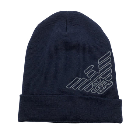 Unisex Emporio Armani - Lightweight beanie, size 52 - 54 cm - Blue (2)