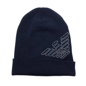 Unisex Emporio Armani - Lightweight beanie, size 52 - 54 cm - Blue (1)