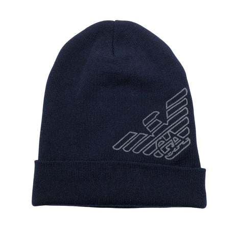 Unisex Emporio Armani - Lightweight beanie, size 52 - 54 cm - Blue ()