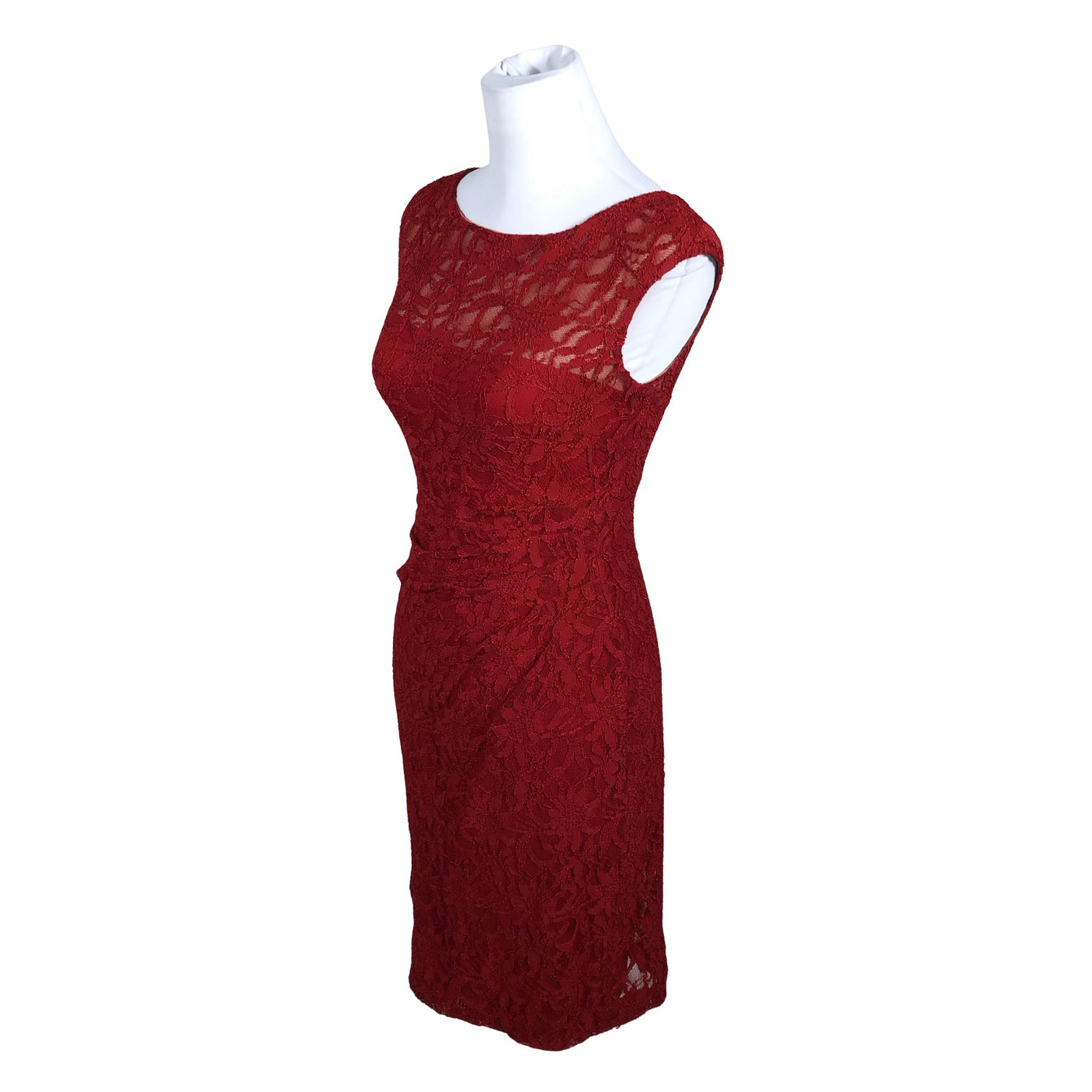 Unisex Lauren Ralph Lauren - Party dress, size 36 - Red (3)