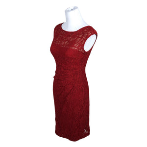 Unisex Lauren Ralph Lauren - Party dress, size 36 - Red (3)