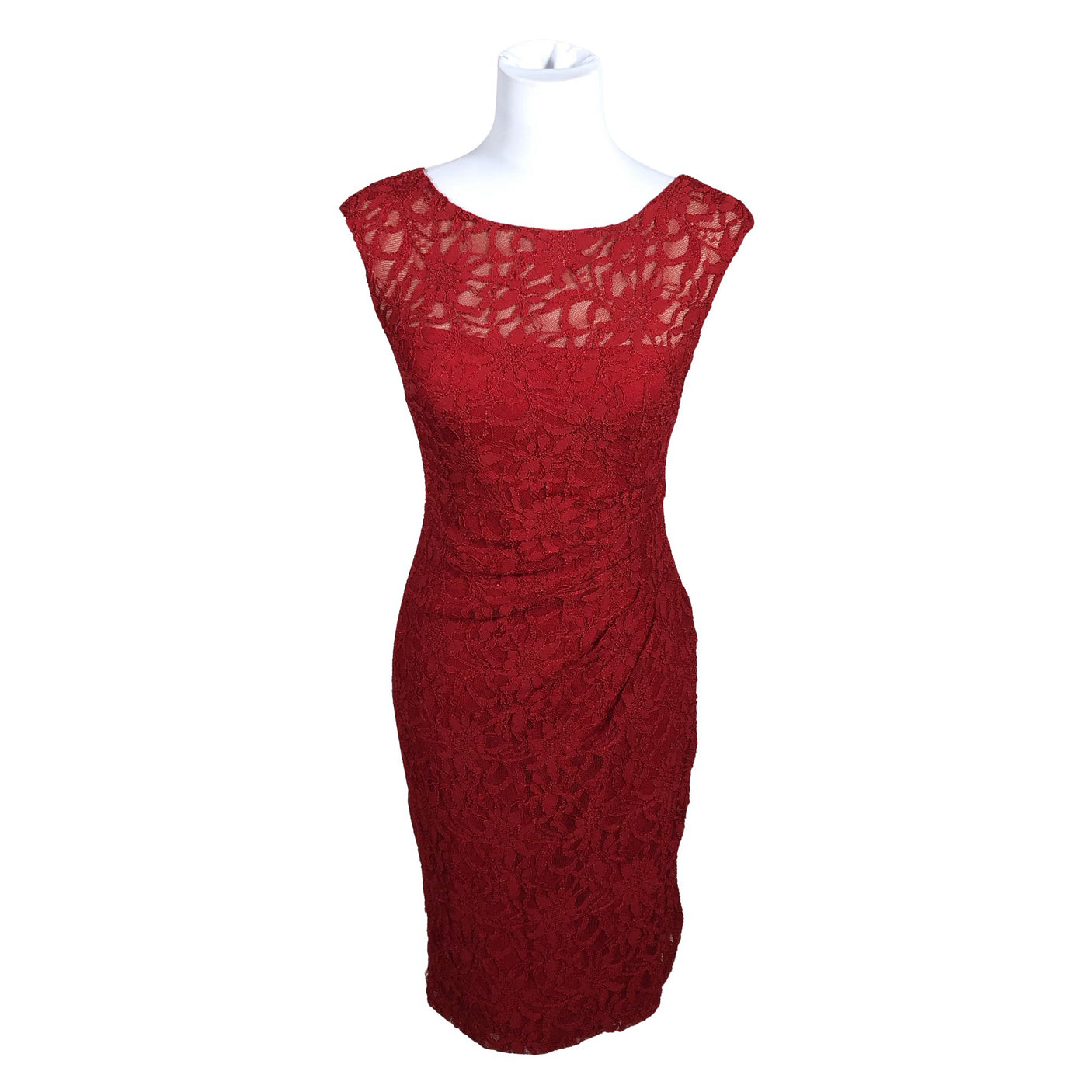 Unisex Lauren Ralph Lauren - Party dress, size 36 - Red (1)