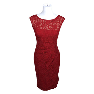 Unisex Lauren Ralph Lauren - Party dress, size 36 - Red (1)