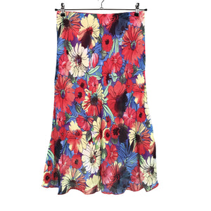 Unisex Steilmann - Fabric skirt, size 42 - Red (1)