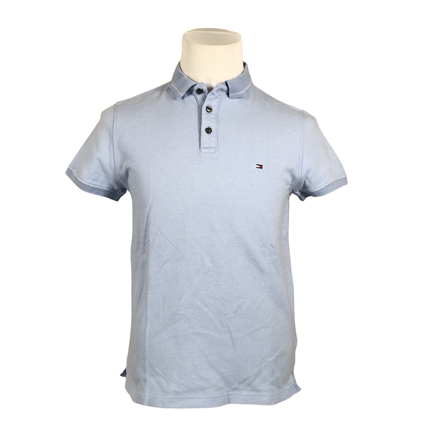 Unisex Tommy Hilfiger - Polo shirt, size M - Light blue (1)