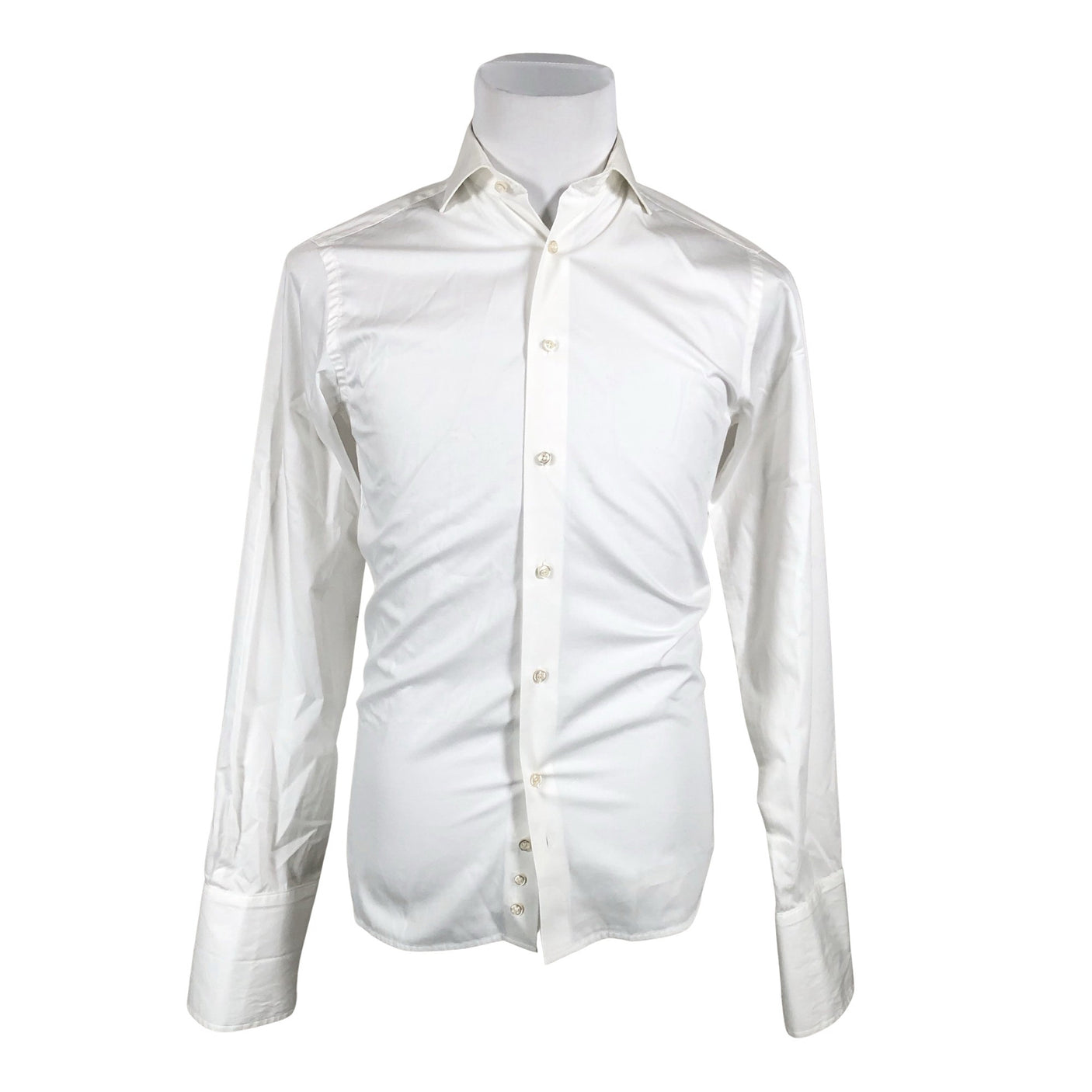Unisex Oscar of Sweden - Collared shirt, size S - Natural white (1)